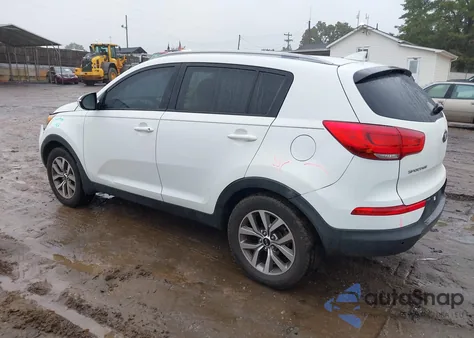 2014 Kia Sportage Lx z USA, uszkodzony, nr VIN KNDPB3AC9E7612229